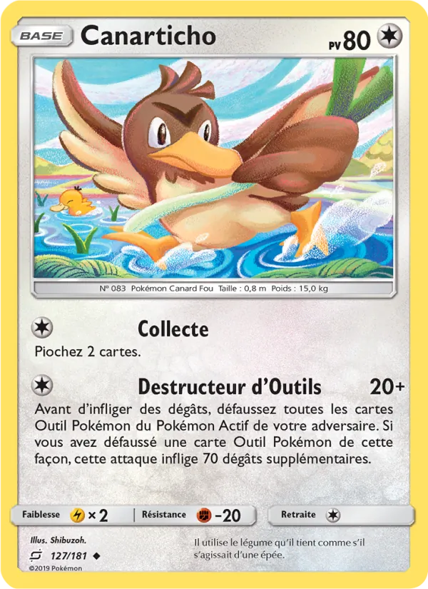 Canarticho, Duo de Choc No. 127