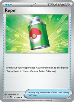 Repel, Mega Evolution Nº 126 Normal