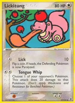 Lickitung, FireRed & LeafGreen No. 37 Normal