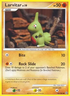 Larvitar, Stormfront Nº 63 Normal
