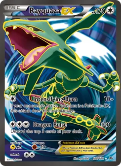 Rayquaza EX, Roaring Skies Nº 104 Normal