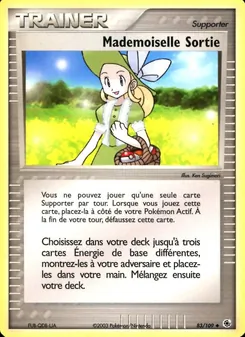 Mademoiselle Sortie, EX Rubis & Saphir Nº 83 Normal