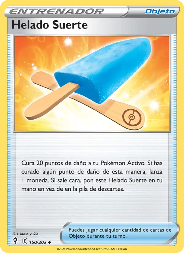 Helado Suerte, Cielos Evolutivos No. 150