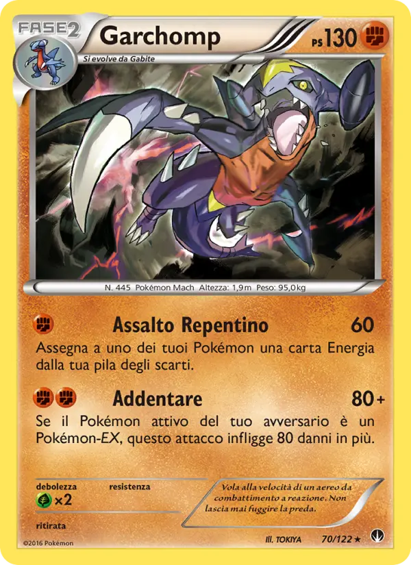 Garchomp, Turbo Crash No. 70