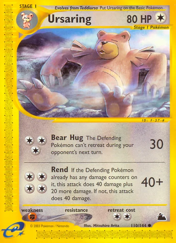 Ursaring, Skyridge Nº 110