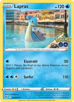 Lapras, Pokémon GO Nº 023 Holo