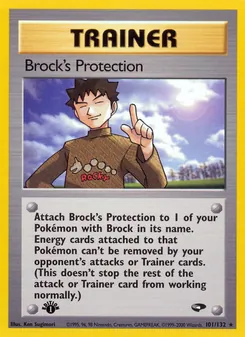 Brock's Protection, Gym Challenge Nº 101 Normal