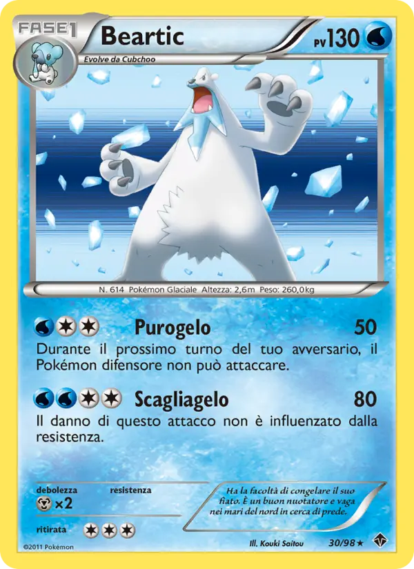 Beartic, Nuove Forze Nº 30