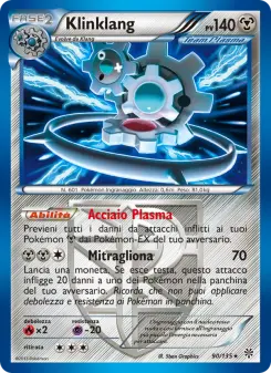 Klinklang, Uragano Plasma No. 90 Normal