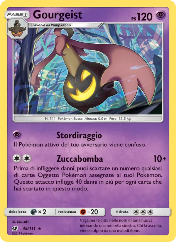 Gourgeist, Invasione Scarlatta No. 45