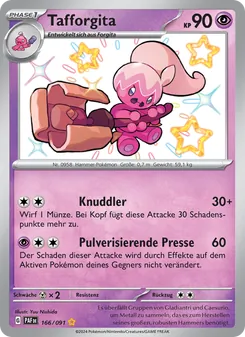 Tafforgita, Paldeas Schicksale No. 166 Holo
