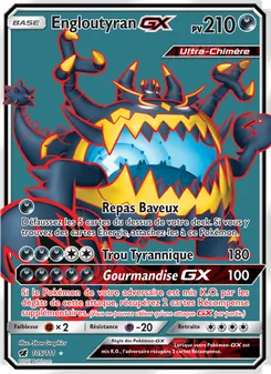Engloutyran GX, Invasion Carmin No. 105 Normal