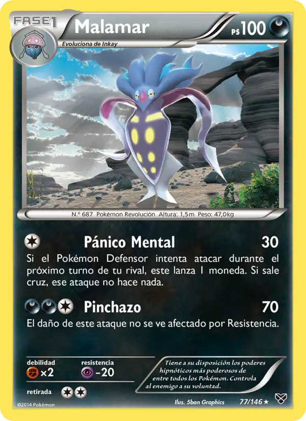 Malamar, XY Nº 77