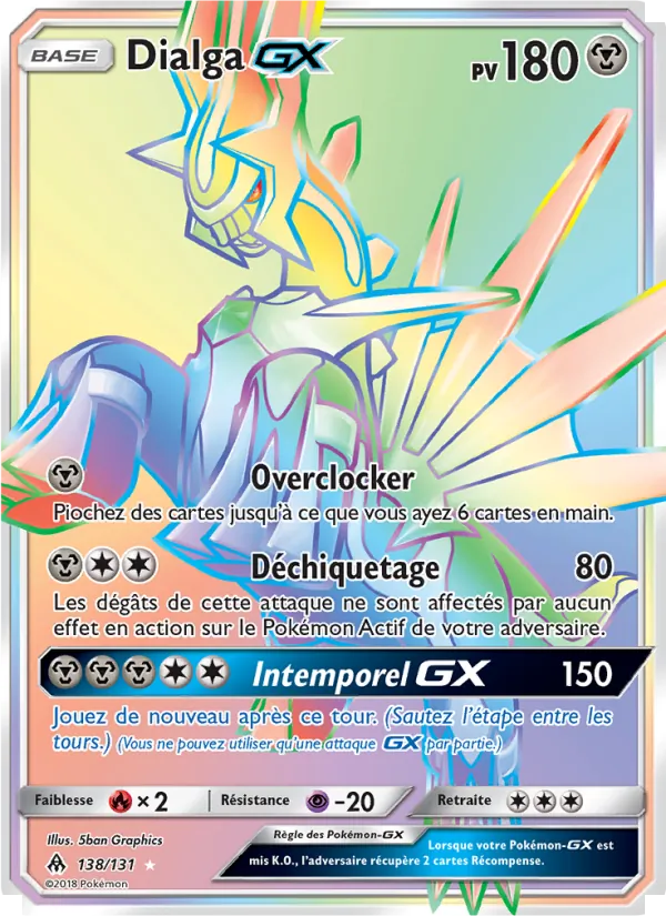 Dialga GX, Lumière Interdite Nº 138