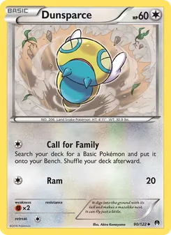 Dunsparce, BREAKpoint Nº 90 Normal