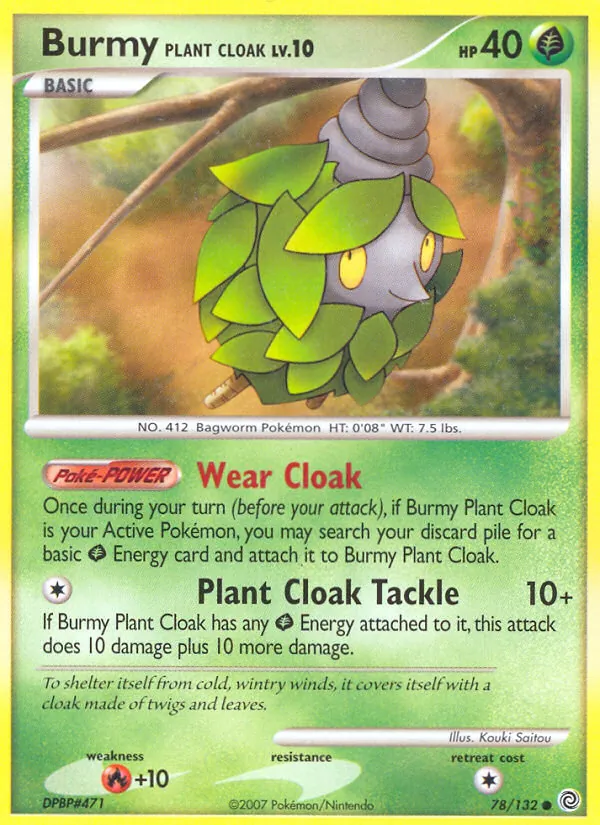 Burmy Plant Cloak, Secret Wonders No. 78