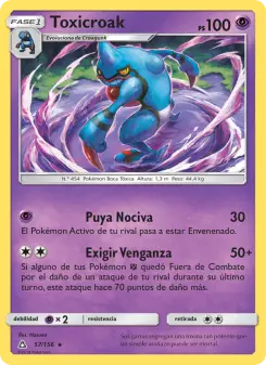 Toxicroak, Ultraprisma Nº 57 Normal