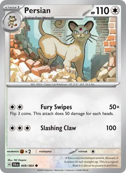 Persian, Shrouded Fable Nº 049 Normal
