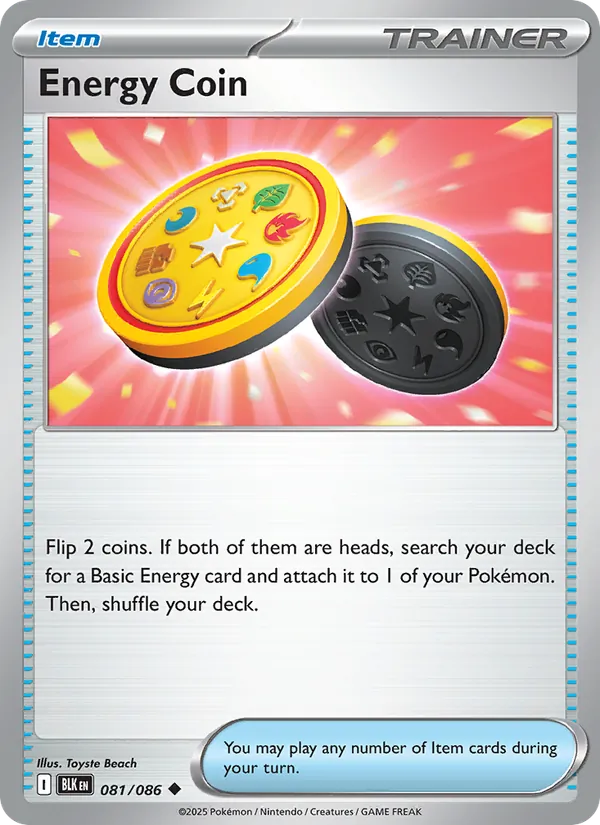 Energy Coin, Black Bolt No. 081