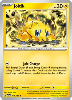 Joltik, Bimbingan Rasi Nº 046 Normal