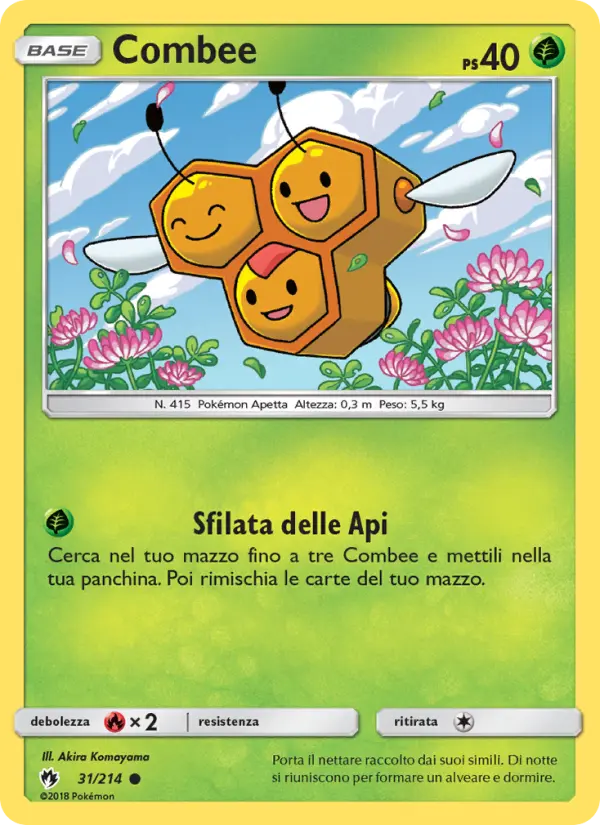Combee, Tuoni Perduti Nº 31
