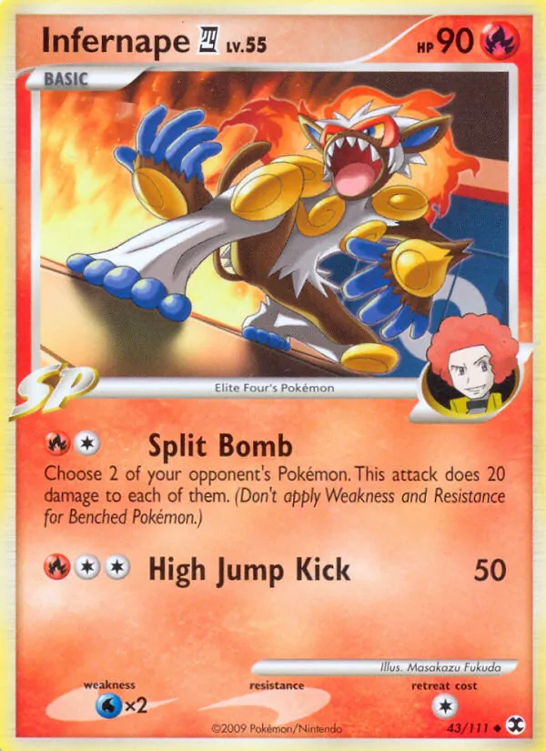 Infernape 4, Rising Rivals No. 43