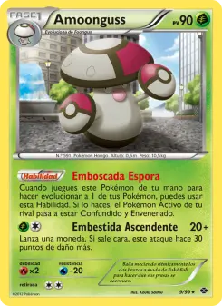 Amoonguss, Próximos Destinos No. 9 Normal