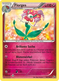 Florges, Flammenmeer Nº 66 Normal