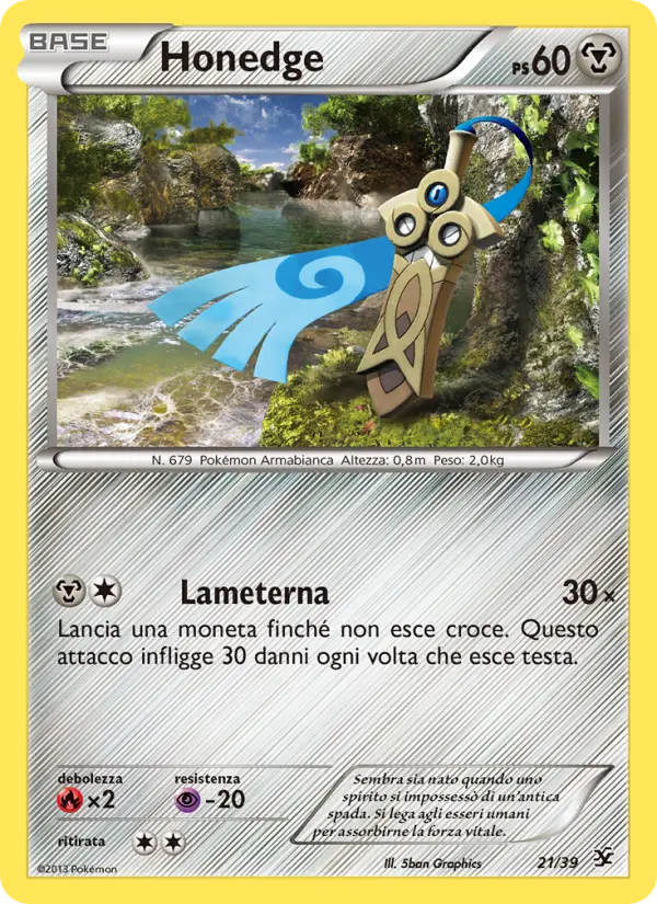 Honedge, Benvenuti a Kalos No. 21