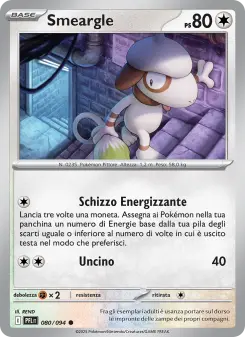 Smeargle, Flamme Spettrali Nº 080 Normal