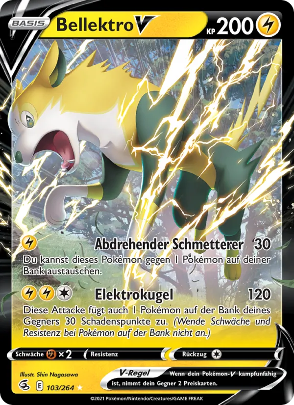 Bellektro V, Fusions Angriff Nº 103