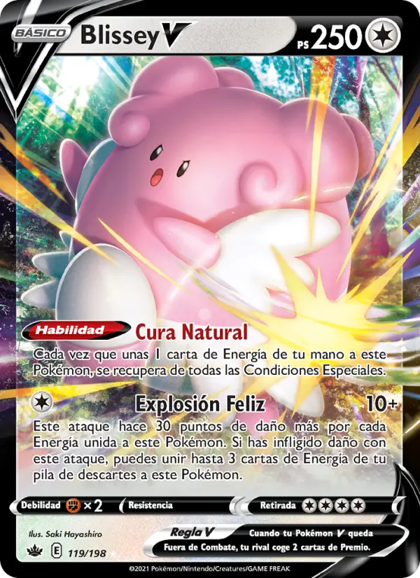 Blissey V, Reinado Escalofriante No. 119