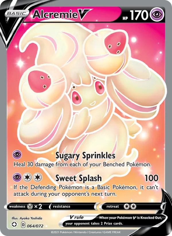 Alcremie V, Shining Fates No. 64