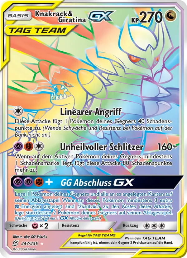 Knakrack & Giratina GX, Bund der Gleichgesinnten No. 247