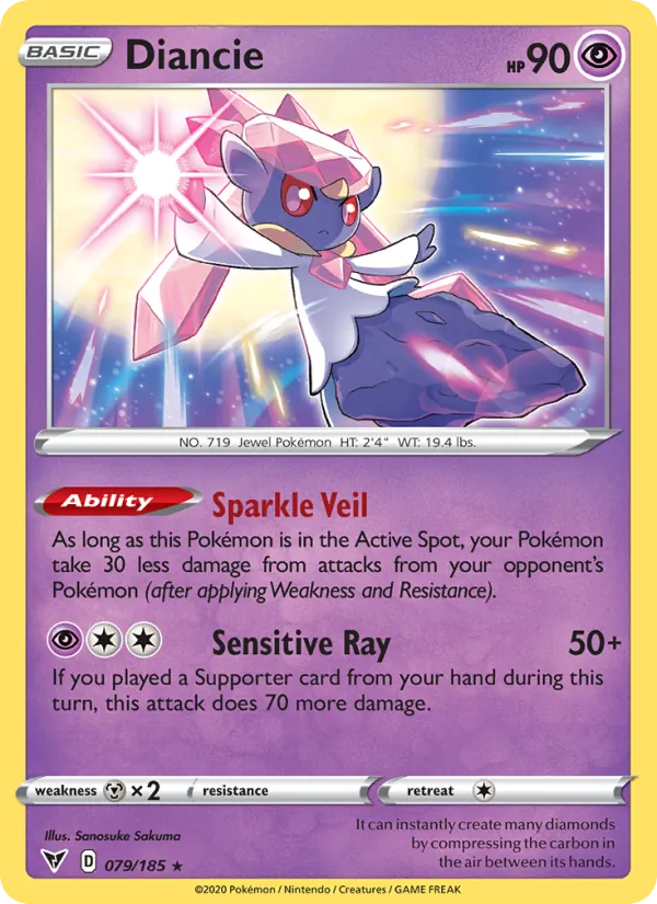 Diancie, Vivid Voltage No. 79
