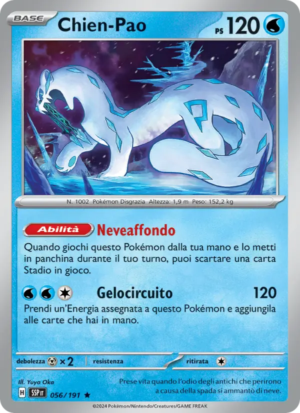 Chien-Pao, Scintille Folgoranti Nº 056