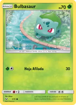Bulbasaur, Leyendas Luminosas No. 1