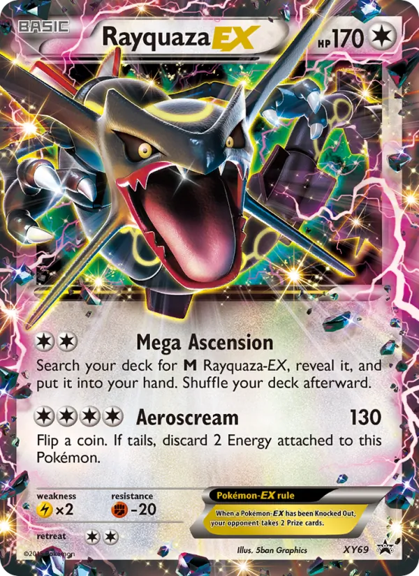 Rayquaza EX, XY Black Star Promos No. XY69