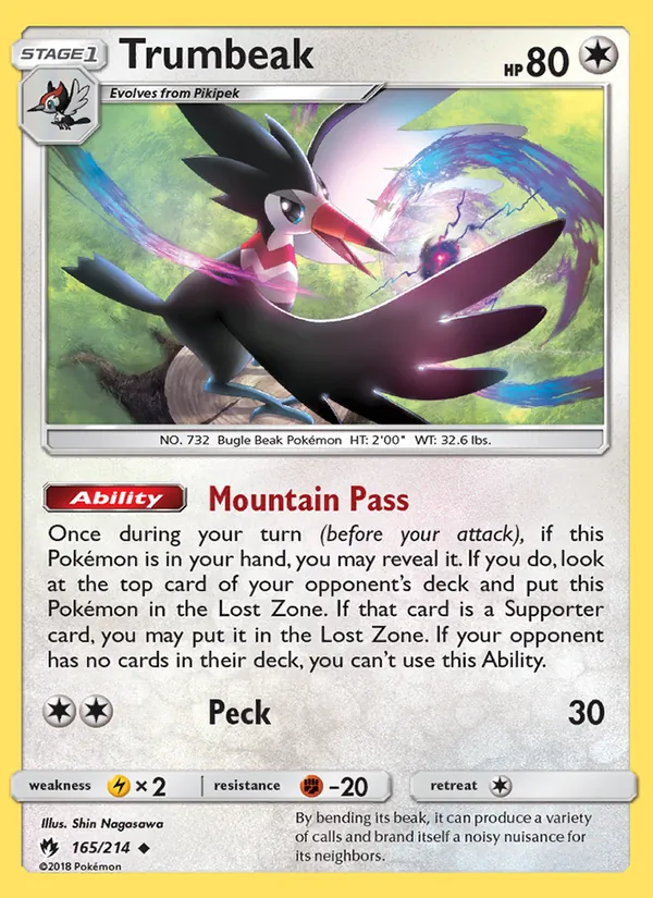 Trumbeak, Lost Thunder Nº 165