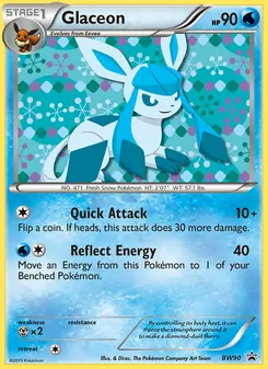 Glaceon, BW Black Star Promos No. BW90 Normal