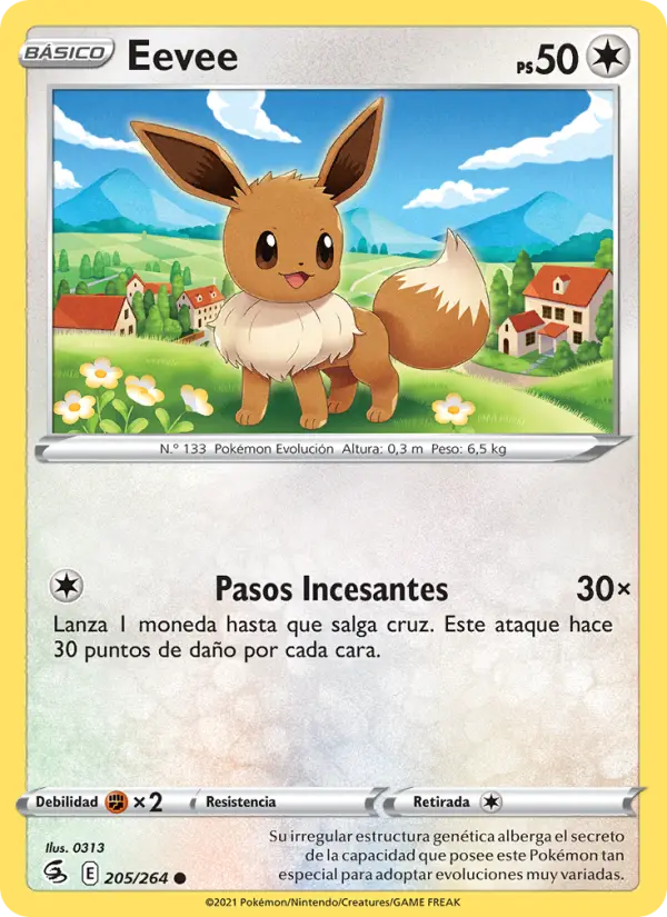 Eevee, Golpe Fusión No. 205