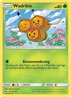 Wadribie, Echo des Donners No. 31 Normal