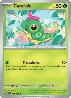 Caterpie, 151 No. 010 Normal
