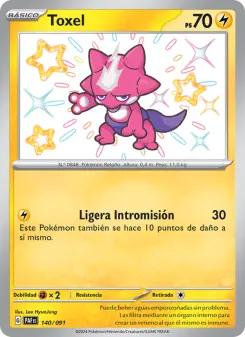 Toxel, Destinos de Paldea No. 140 Holo