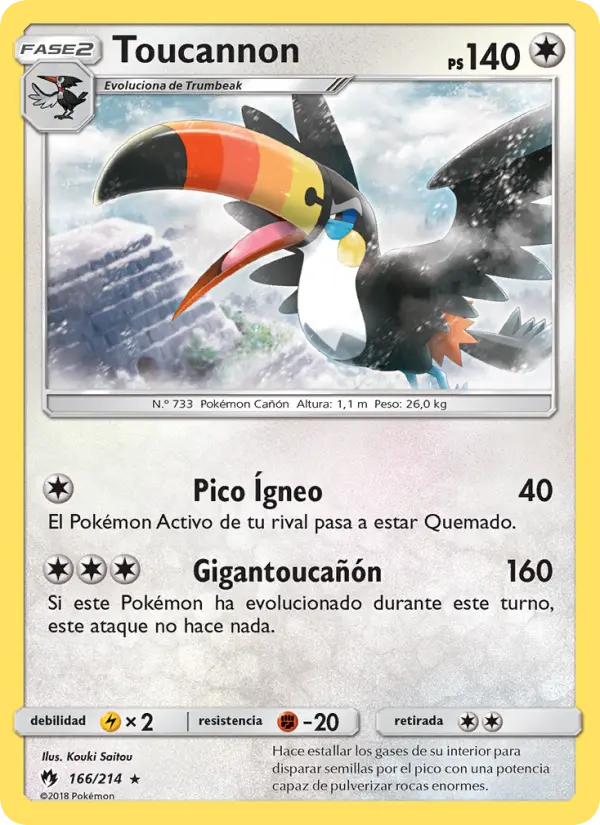 Toucannon, Truenos Perdidos No. 166
