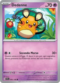 Dedenne, Scarlatto e Violetto No. 095 Normal
