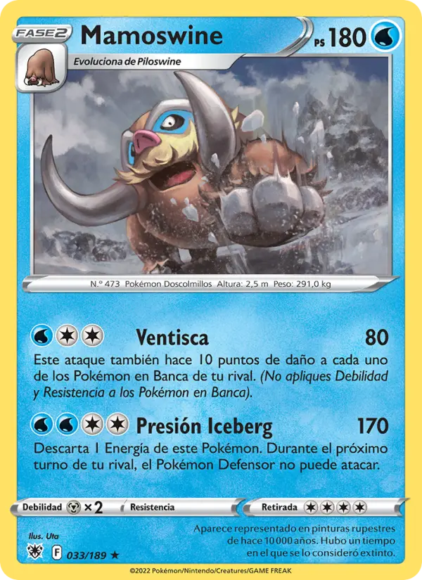 Mamoswine, Resplandor Astral No. 033