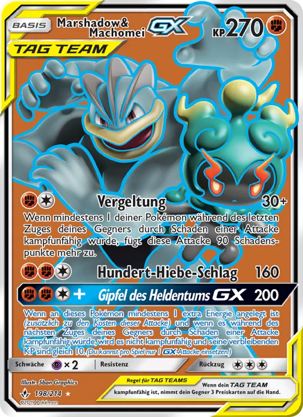 Marshadow & Machomei GX, Kräfte im Einklang No. 198