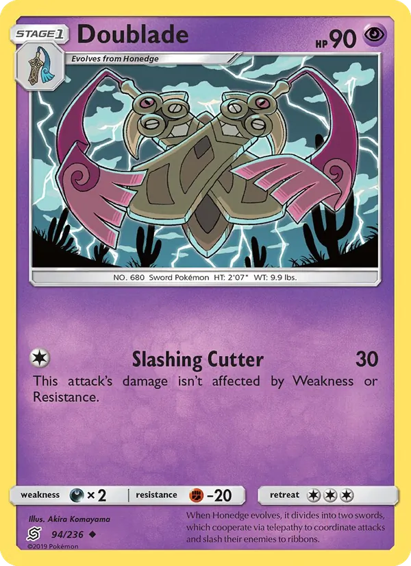 Doublade, Unified Minds No. 94