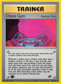 Chaos Gym, Gym Challenge No. 102 Normal